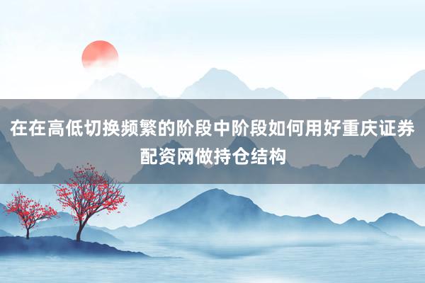 在在高低切换频繁的阶段中阶段如何用好重庆证券配资网做持仓结构