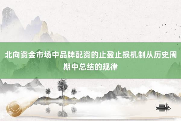 北向资金市场中品牌配资的止盈止损机制从历史周期中总结的规律