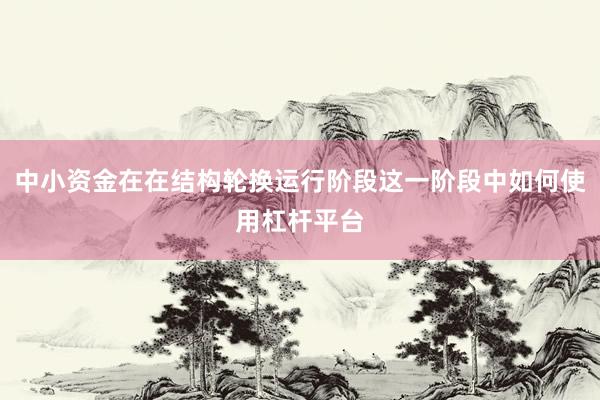 中小资金在在结构轮换运行阶段这一阶段中如何使用杠杆平台